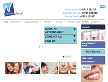 Tablet Screenshot of newtondental.co.uk